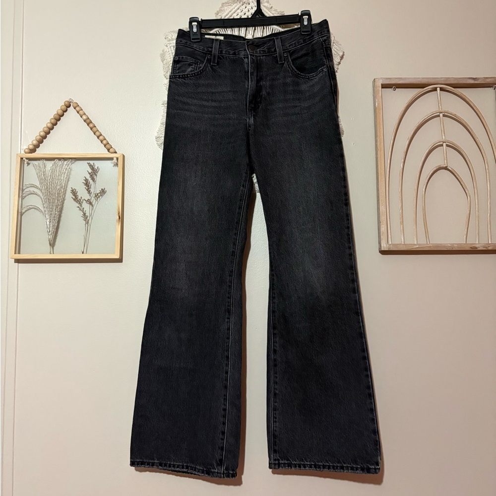 Levi’s Black Baggy Boot Jeans